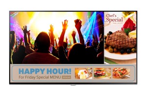 SAMSUNG SMART SIGNAGE TV_HORECA_front
