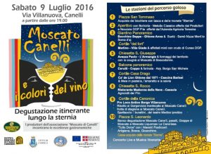 LOCANDINA FESTA MOSCATO CANELLI 9 LUGLIO 2016