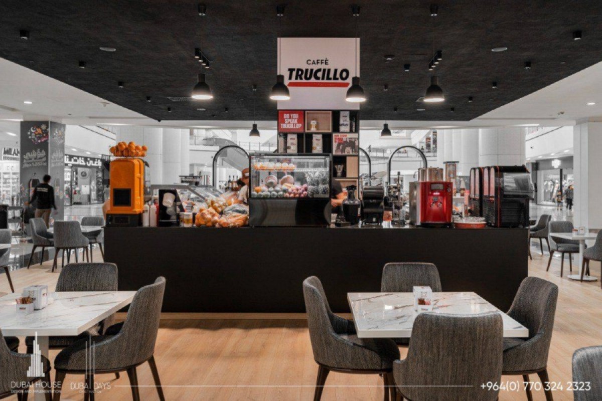 il coffee shop di Trucillo a Dubai