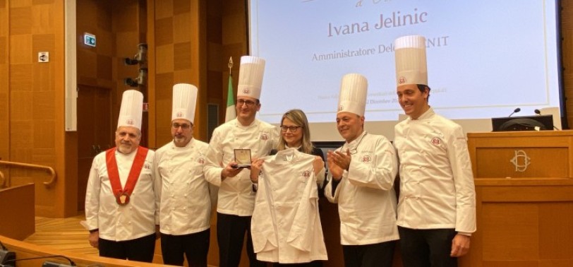 Ivana Jelinic premiata da Federazione Italiana Cuochi