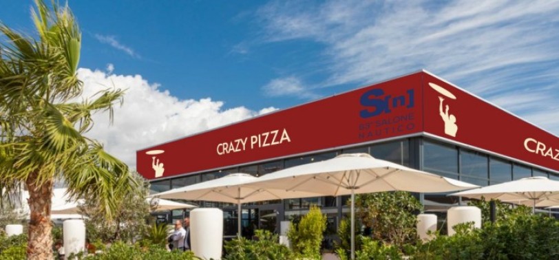 Crazy Pizza al Salone Nautico di Genova con un pop-up restaurant