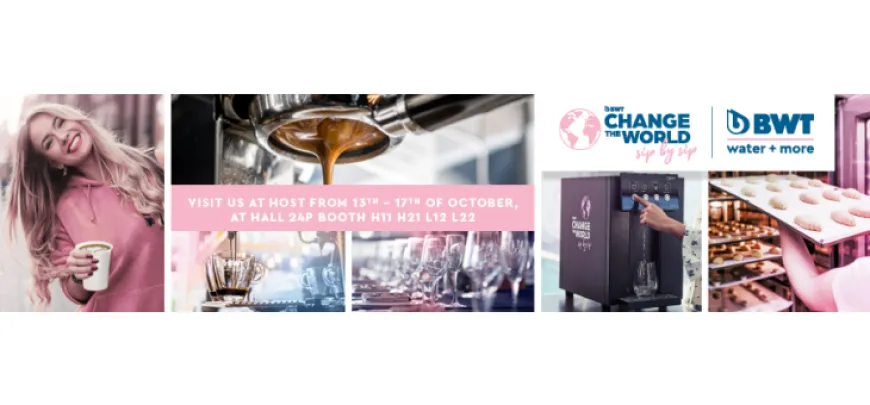 Host, focus sostenibilità per BWT water+more 