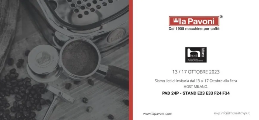 La Pavoni porta a Host il restyling di Diamante