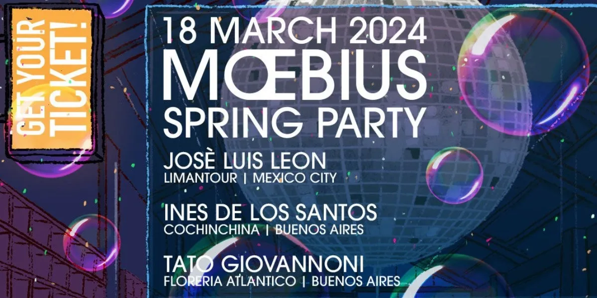Moebius Spring Party 2024: appuntamento con Campari il 18 marzo a Milano