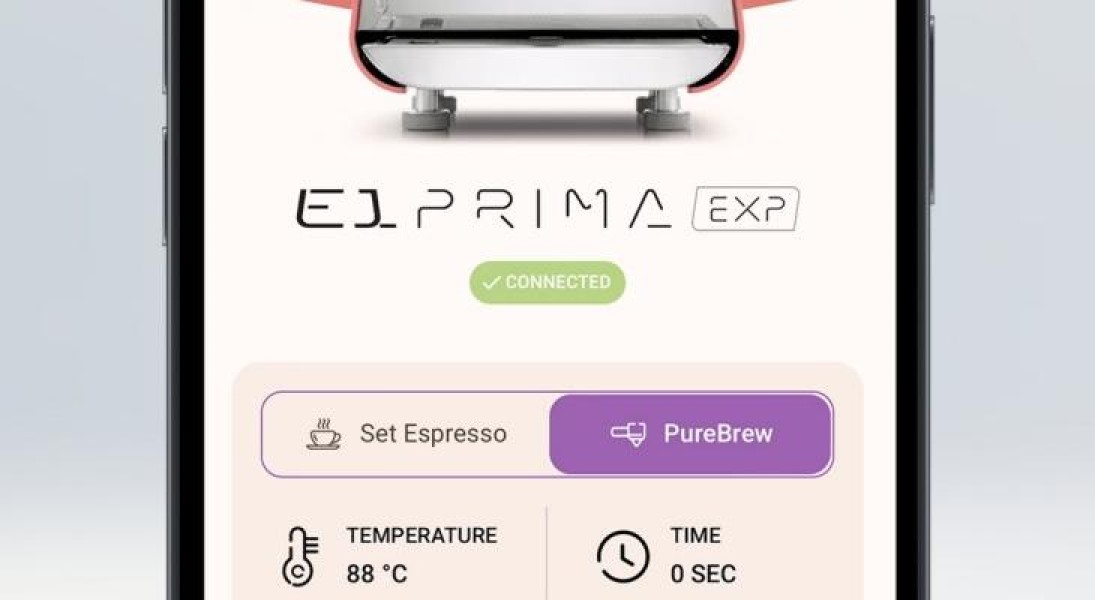 Victoria Arduino E1 Prima, ora c'è l'app per professionisti e torrefatori