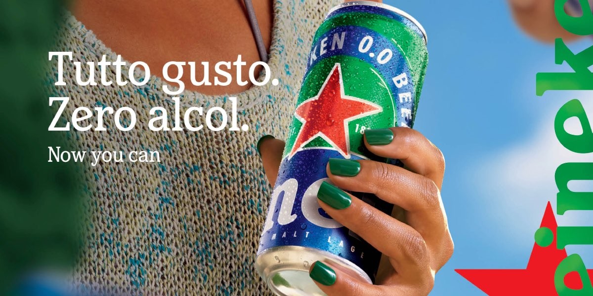 Ora la Heineken 0.0 è disponibile anche in lattina
