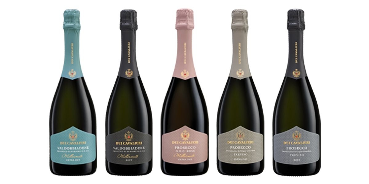 Prosecco Dei Cavalieri, la nuova linea punta a un posizionamento premium