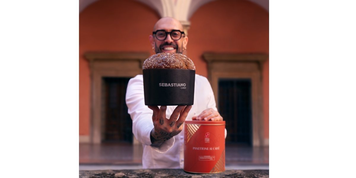 Natale al profumo di caff&egrave;: torna il Panettone firmato Essse Caff&egrave; e Sebastiano Caridi