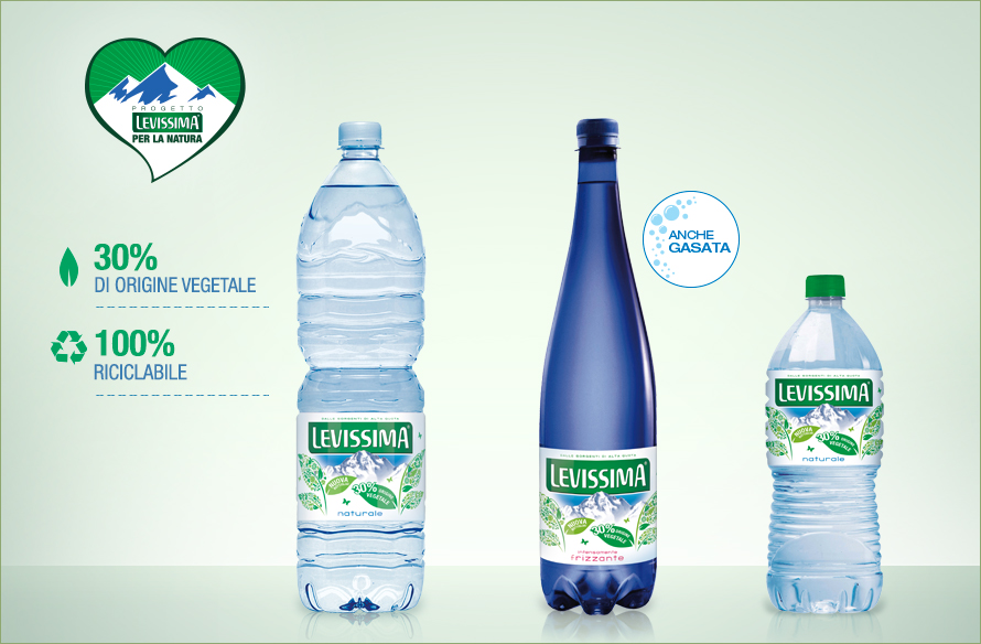 Levissima lancia il Bio Based Pet