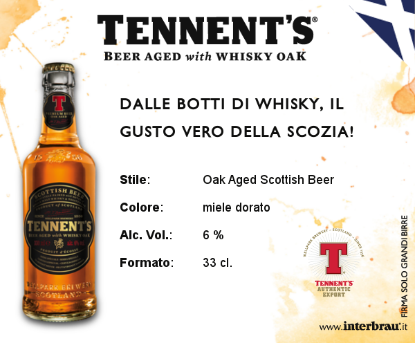La birra scozzese in botti di whisky