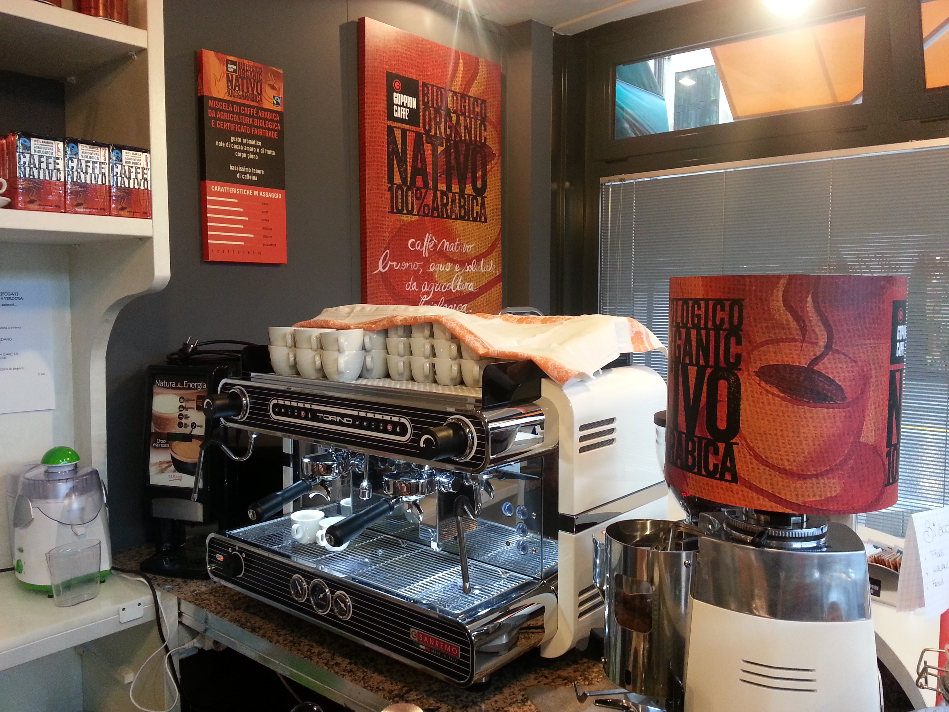 La tazzina equosolidale arriva al bar