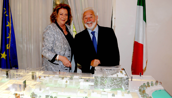 Il Padiglione Italia spiegato ai partecipanti a Expo 2015