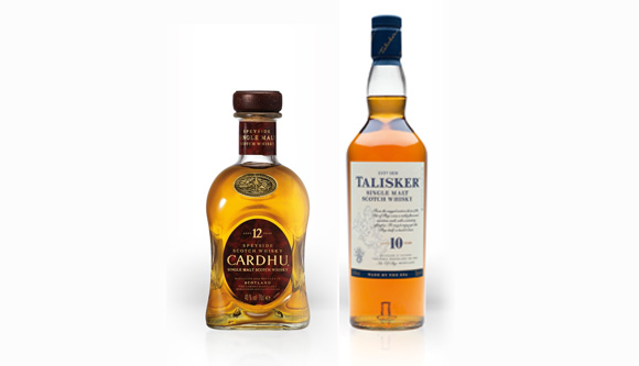 Talisker e Cardhu presentano le edizioni natalizie firmate Diageo