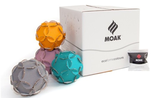 Moak, le cialde di caffè regalano “ecoforme colours”