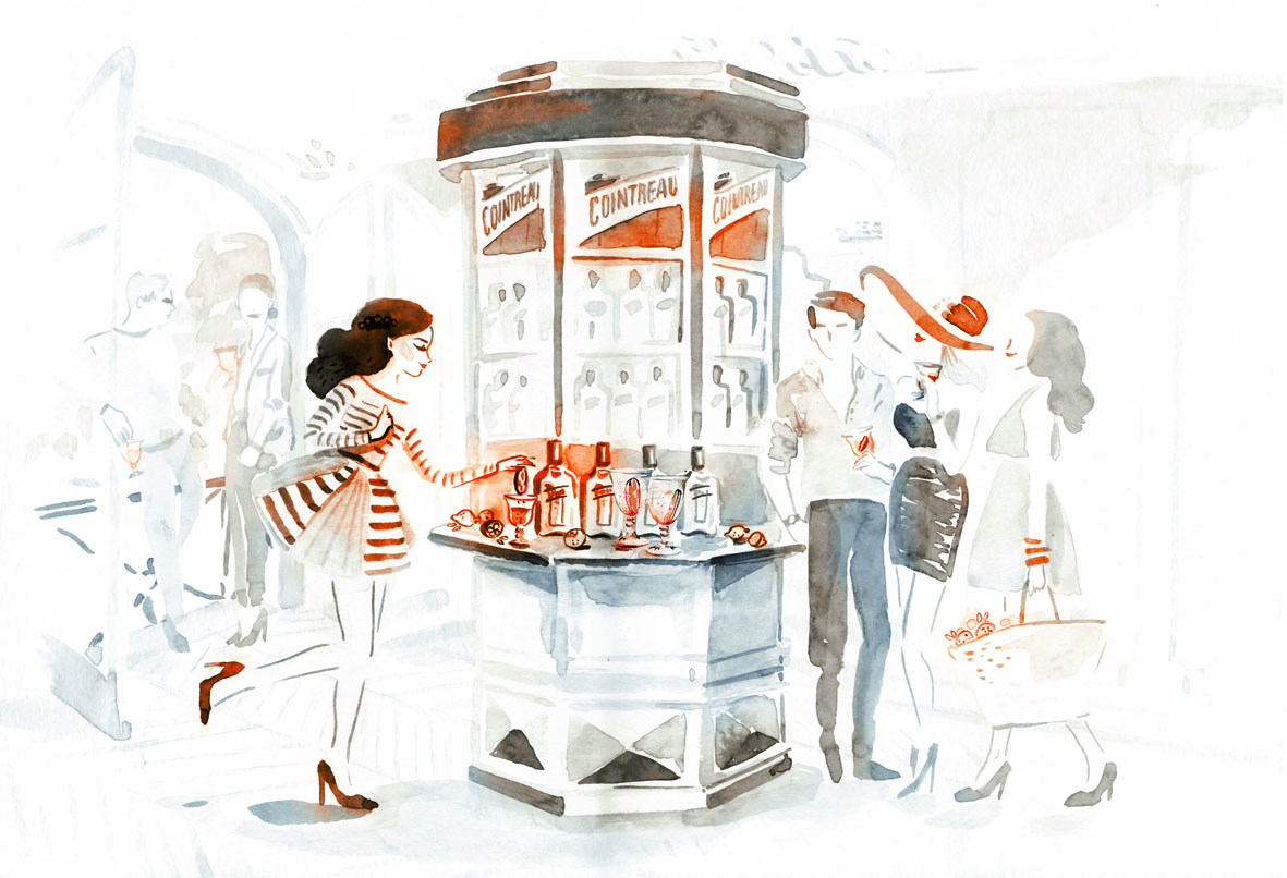 Le Kiosque Cointreau Fizz celebra i 150 anni del mitico chiosco parigino