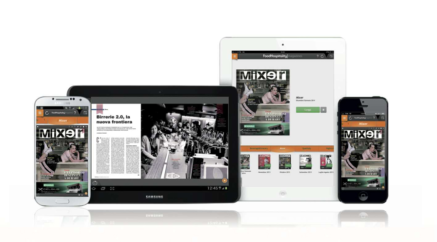 Con l’App Foodhospitality Mixer è più digital