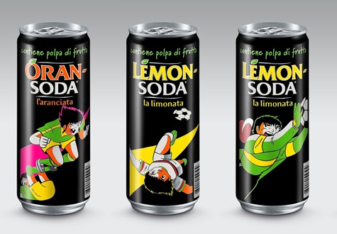 Lemonsoda e Oransoda: arrivano le limited edition di Holly e Benji