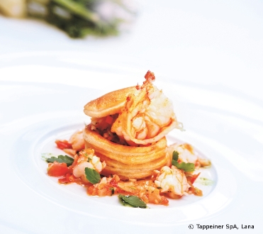 Da Stuffer la ricetta dei Vol-au-vent con ragù di gamberetti e verdure