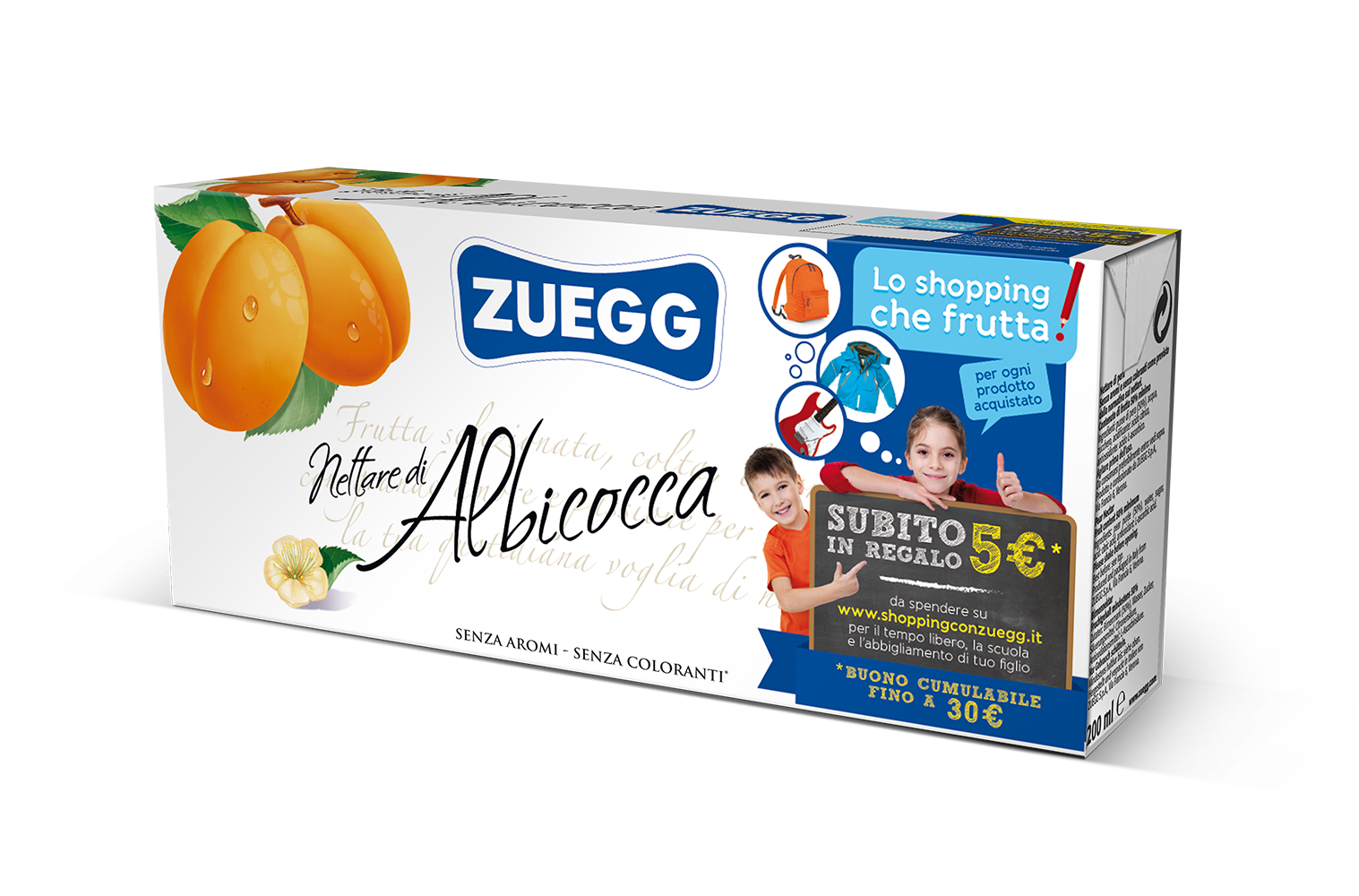 Ritorno a scuola, al via la promozione Shopping con Zuegg