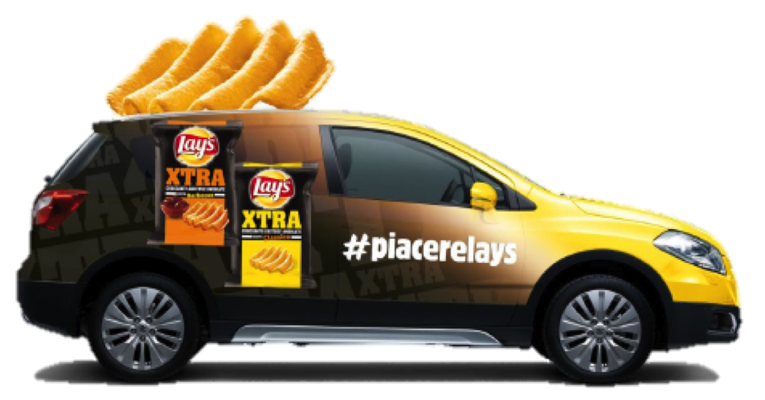 La Patatine Lay's in un maxi tour lungo lo 