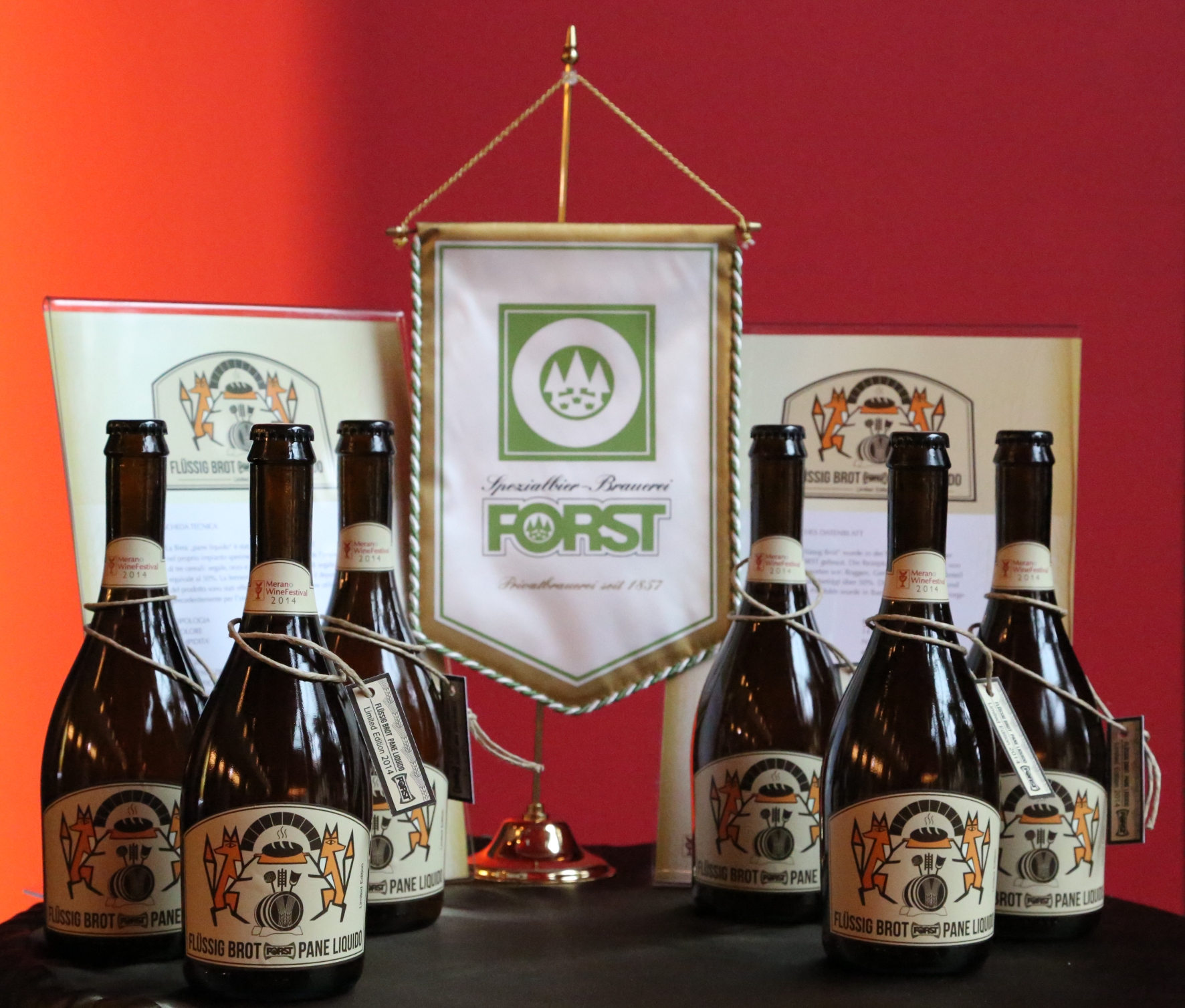 Birra Forst presenta “Pane liquido” al Merano WineFestival