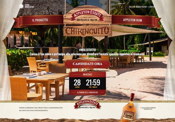 Appleton Estate annuncia il vincitore della Appleton Chiringuito