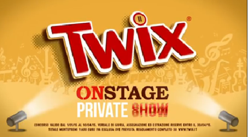 Twix fa vincere un concerto privato di Marco Mengoni