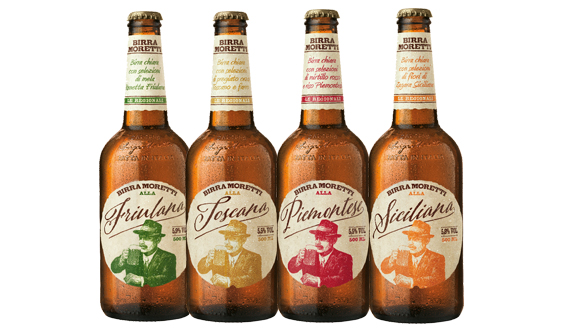 Birra Moretti presenta quattro nuove specialità, Le Regionali