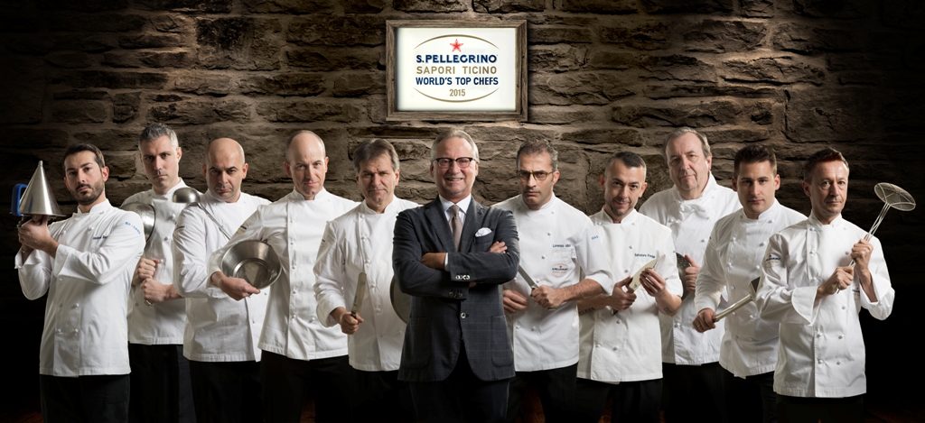 S.Pellegrino Sapori Ticino 2015 World’s Top Chef