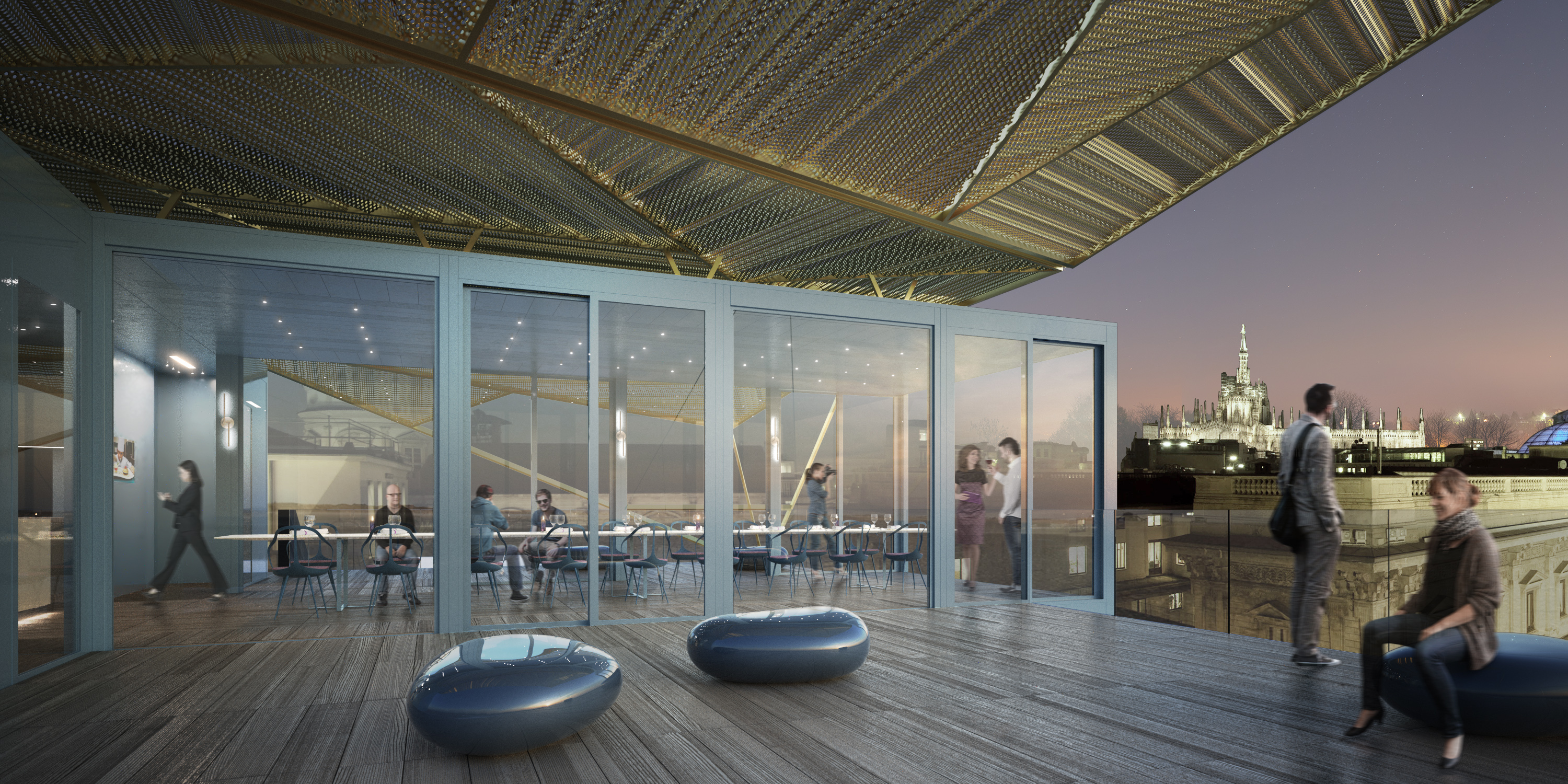 Priceless Milano, il ristorante in cima alla Scala di Milano