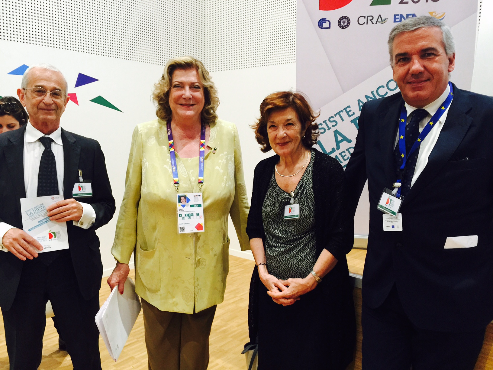 Med Diet Expo 2015, un appello al mondo