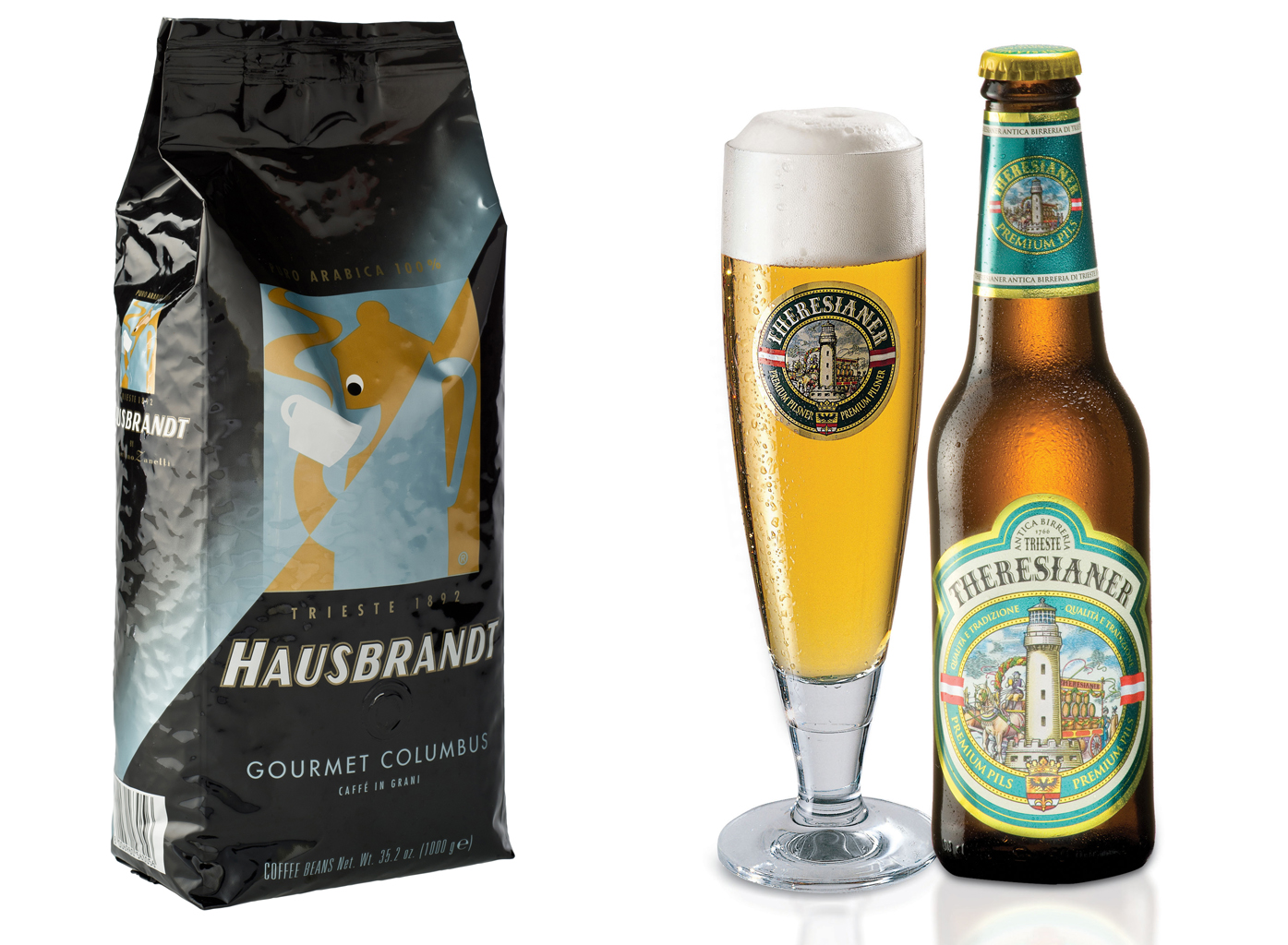 Caffè Hausbrandt e birra Theresianer a Expo 2015