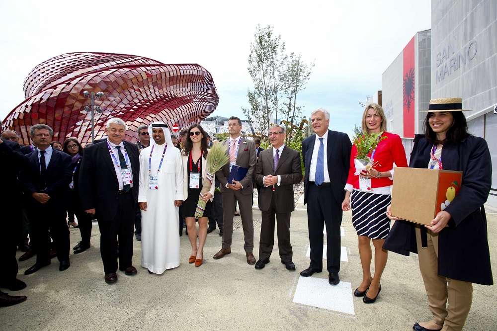 Parco della Biodiversità: gli omaggi al Ministro Gianluca Galletti