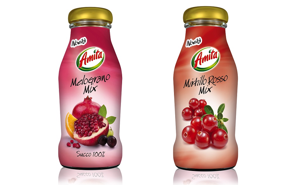 Amita lancia per l'estateva due nuovi gusti freschi e dissetanti