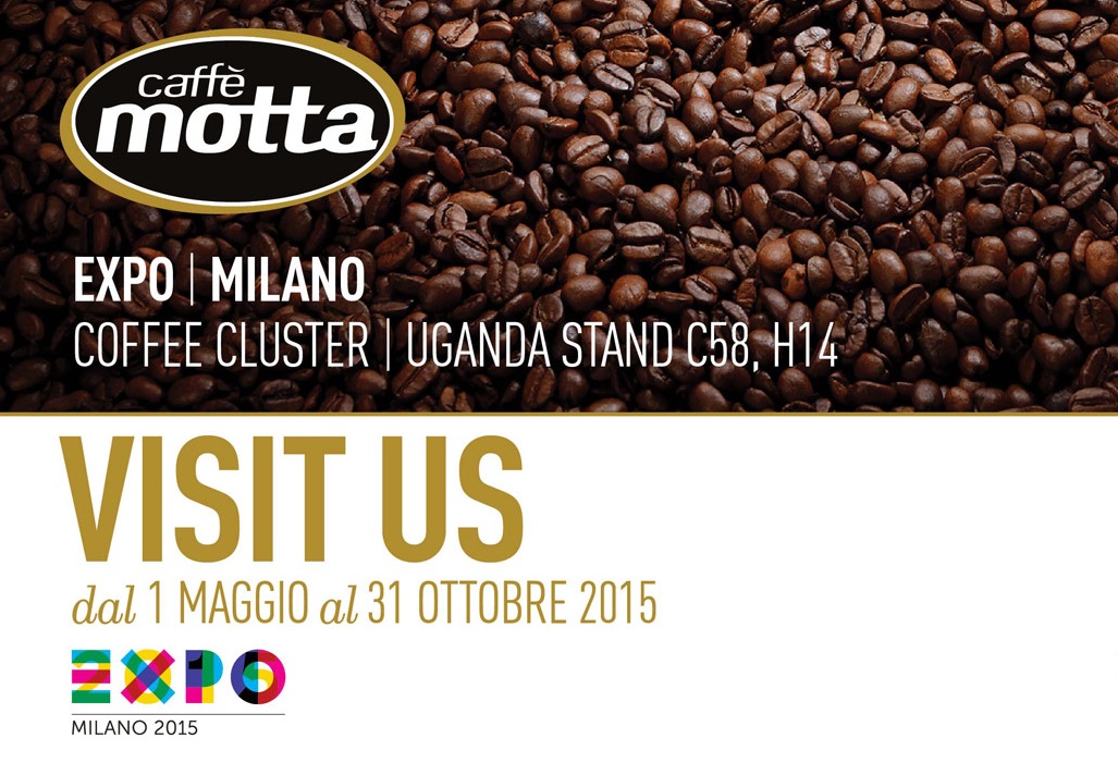 Caffè Motta a Expo nel Cluster del Caffè nel Padiglione Uganda