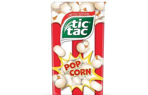 Tic Tac, arriva il gusto Pop Corn in edizione limitata