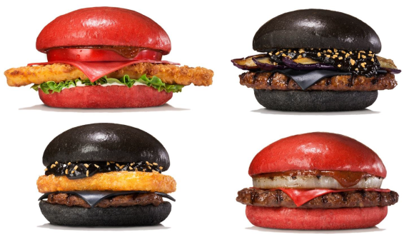Burger King, il rosso è il nuovo nero: colori incredibili in Giappone