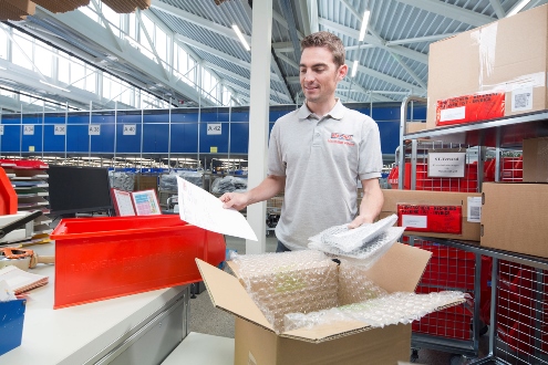 Parti di ricambio super veloci per i clienti Rational