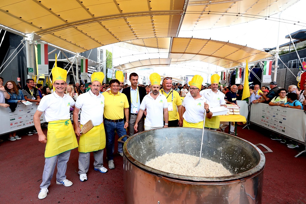 Il risotto dei record a Expo Milano 2015