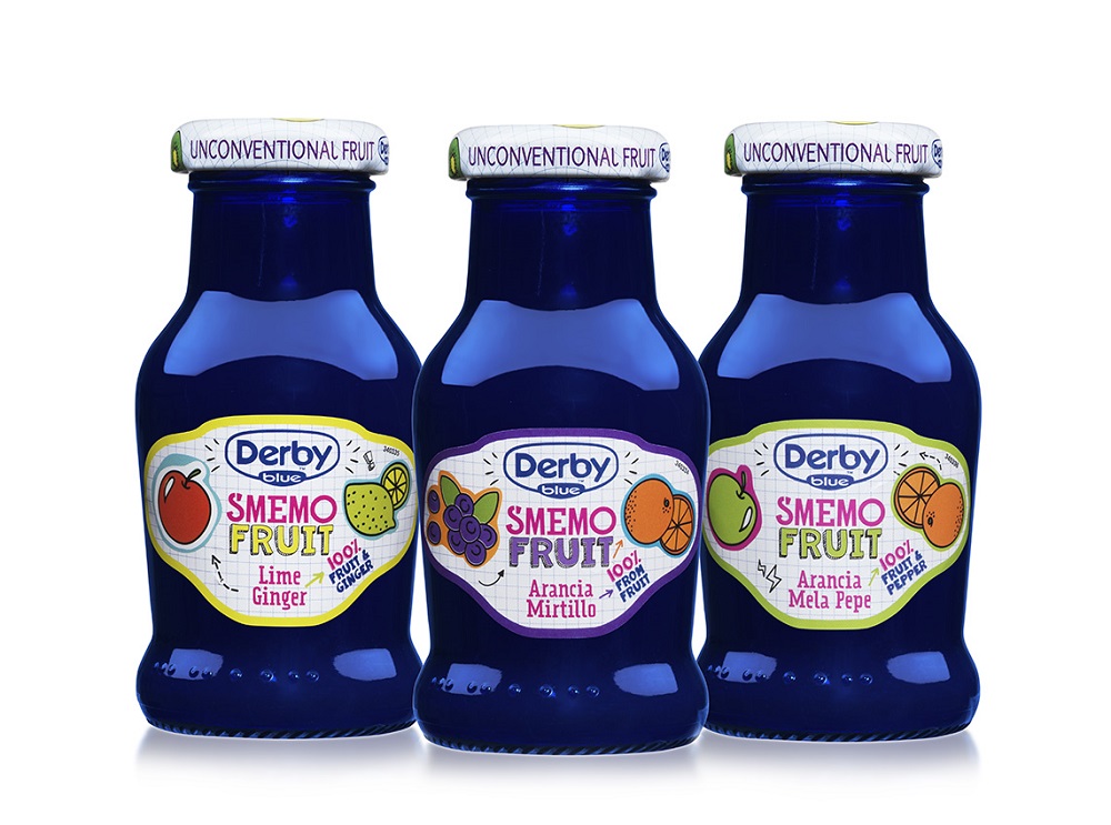 Derby Blue lancia “Smemo Fruit”, nuovi succhi insoliti e trendy