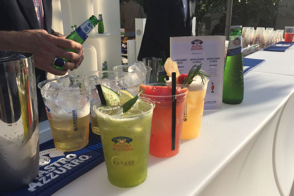 Nastro Azzurro presenta le Infusions alla Vogue Fashion’s Night Out