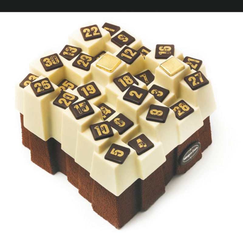 Häagen-Dazs: il Calendario come torta di Natale