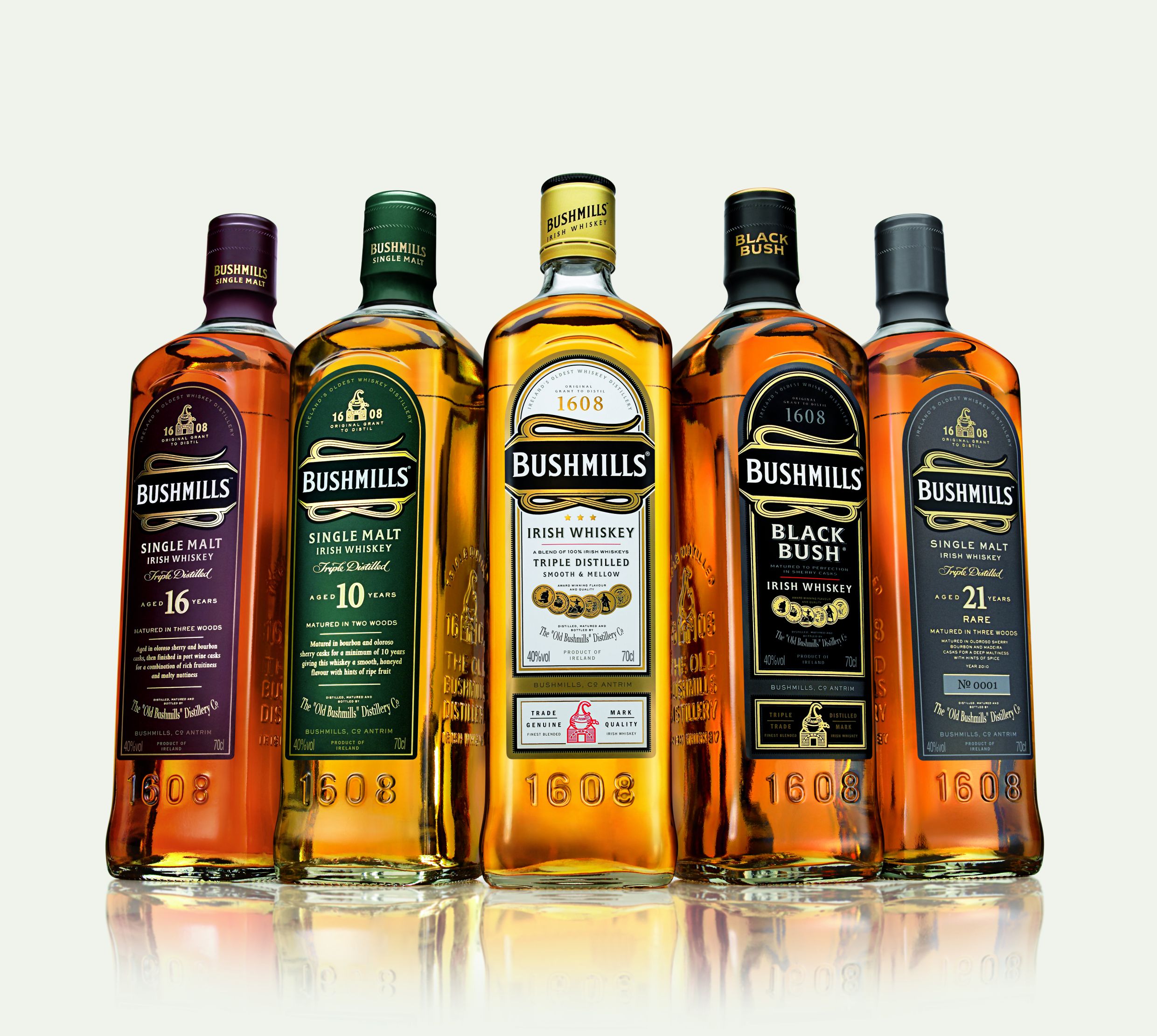 Gancia: arriva in Italia l'Irish whiskey Bushmills