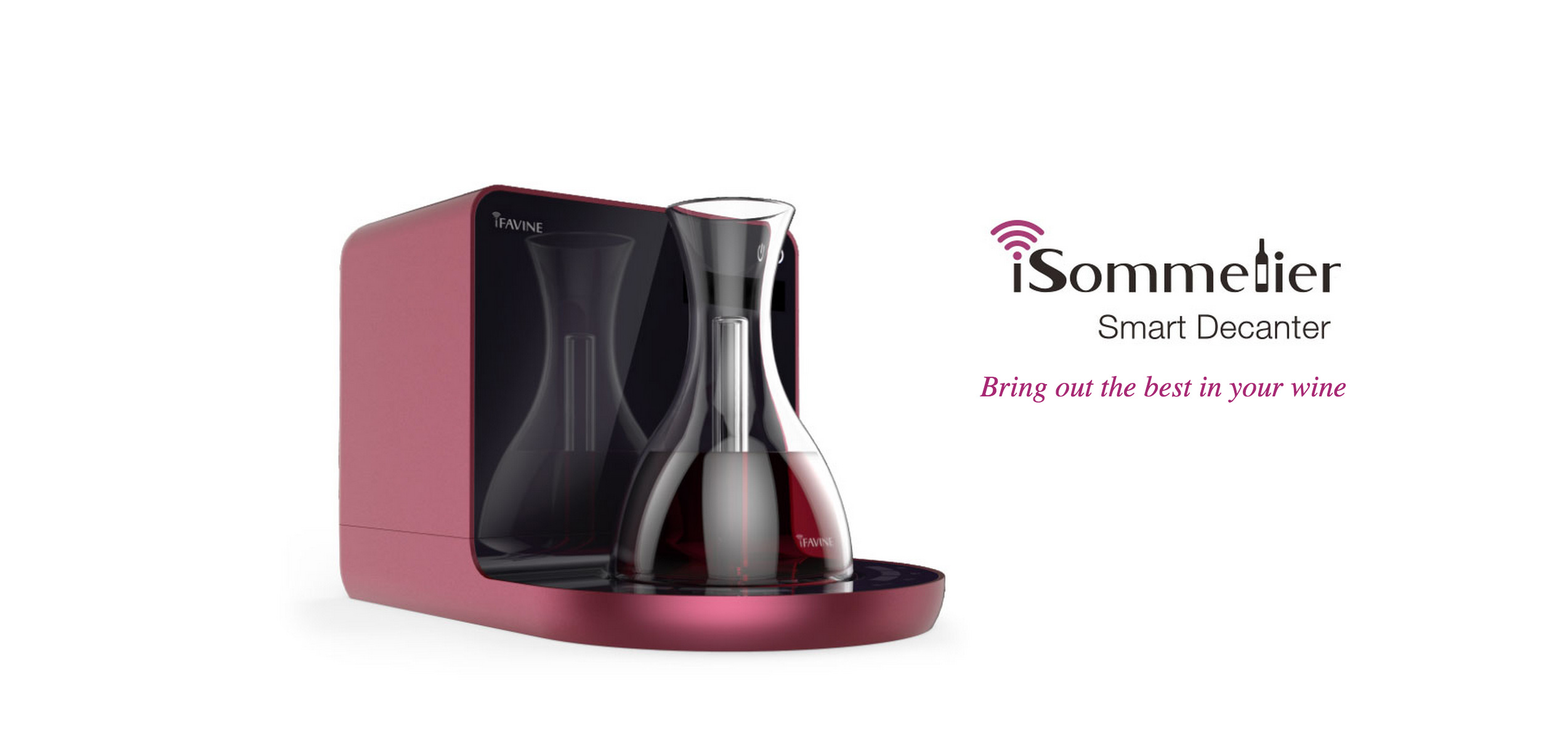 Nasce il decanter intelligente: iSommelier