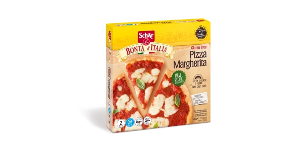 La nuova linea di pizze surgelate senza glutine di Schär