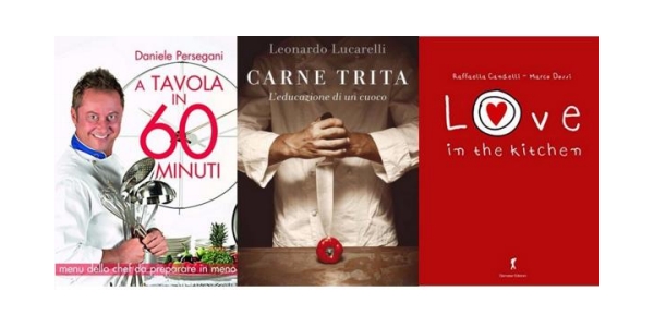 Tre talenti della cucina italiana a tavola coi loro libri