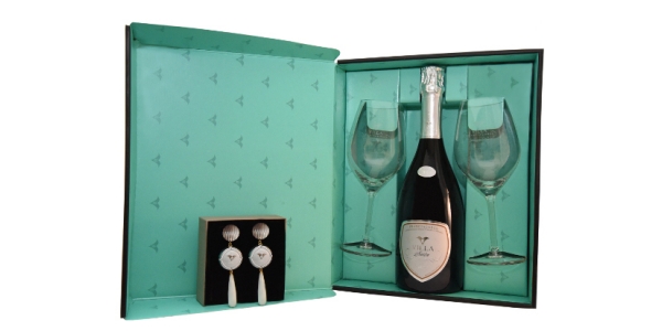 Villa Franciacorta: vino e gioielli per un prezioso brindisi a due