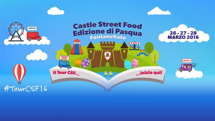 Pasqua con Castle Street Food: appuntamento al Castello di Fontanellato