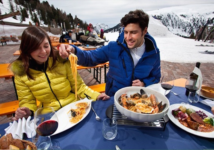 Un “mare” di gusto sulle Dolomiti