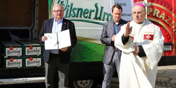 Pilsner Urquell arriva in Vaticano per le festività pasquali